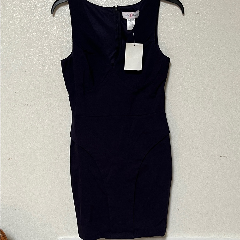 Elegant Black Midi Dress